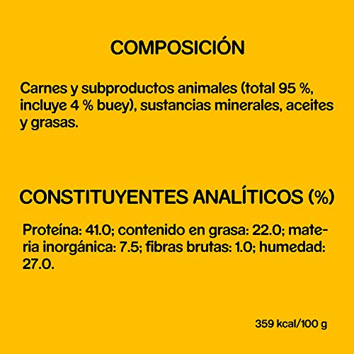 Pedigree Ranchos Snack para Perro, Sabor Carne (Pack de 7 x 70g)