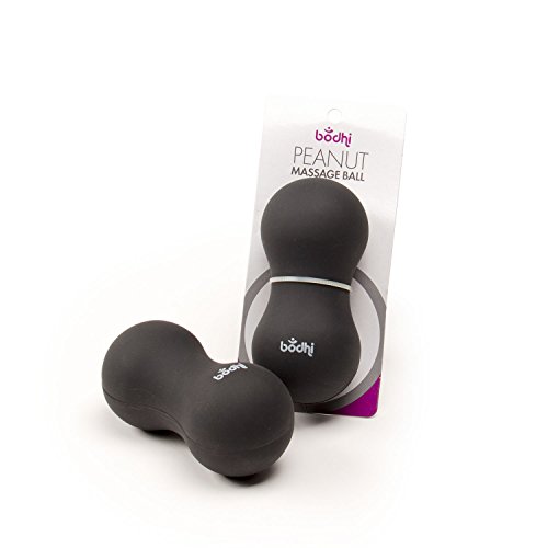 Pelota de masaje Peanut para cuello, parte inferior de la espalda, puntos de gatillo y masaje de fascia