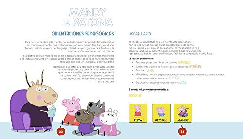 Peppa Pig Cuentos con pictogramas | Mandy La Ratona: Compartir con amigos y respetar todo tipo de Dificultades y discapacidad: Cuentos con Pictogramas ... Infantil y Primaria Niños de 3 a 5 años)