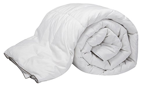 Pikolin Home - Edredón nórdico 96% plumón de oca de 220 gr/m² con tejido exterior de algodón para otoño e invierno