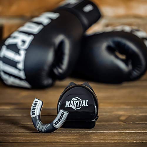 ¡Protector bucal Martial Vindicator para una respiración Ideal y fácil de Ajustar! Protector bucal de Diferentes Formas. para Artes Marciales, MMA, Boxeo, Kickboxing, Hockey, fútbol - Adultos