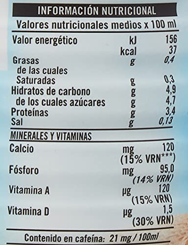 Puleva Café con Leche Zero Sin Azúcar pack 6x1L