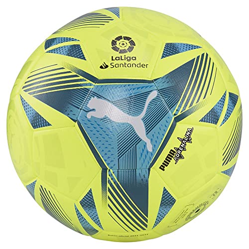 PUMA Pelota LaLiga 1 Adrenalina Hybrid Ball, Lemon Tonic-Multi Colour