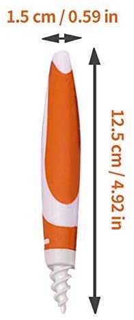 Q grips Cera Oidos,Limpiador de Oídos,Limpia Cera Oidos, Kit de limpieza Para Oídos, Sistema Espiral Inteligente, con 16 Puntas Lavables, Adecuado para Hombres, Mujeres y Niños