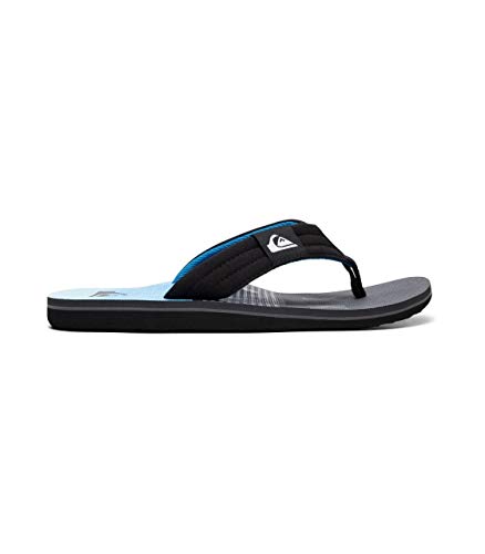Quiksilver Molokai Layback Youth, Zapatos de Agua, Black Grey Blue, 37 EU