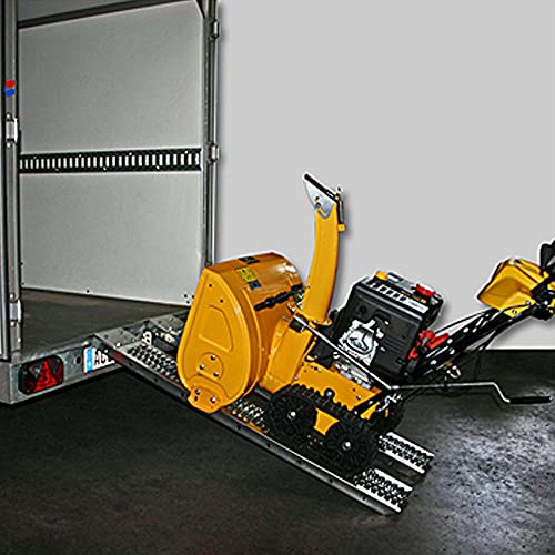 Rampa de carga de metal Wiltec 30100, capacidad de hasta 450 kg / 1000lb, 185 cm longitud x 23 cm ancho