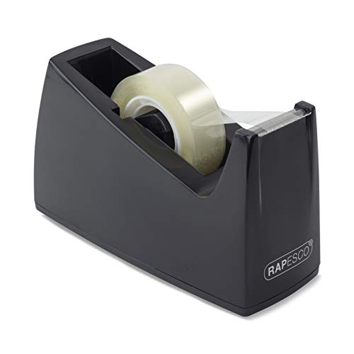 Rapesco RPTD30BK 300 Dispensador de Cinta - Negro - Cinta No Incluida