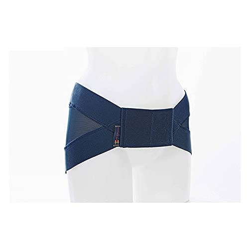 REAPP Corrección de Cadera Postura Corrector de Correos Slim Pelvic Girdle Partidario Transpirable para Pelvis (Color : Azul, Size : L)