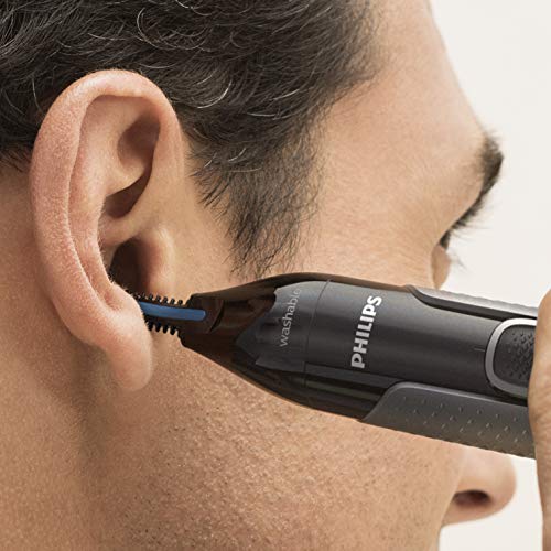 Recortador para nariz, orejas y cejas Nose trimmer Series 3000 de Philips con tecnología PrecisionTrim (modelo NT3650/16)