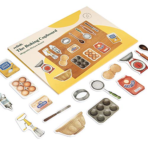 Relish Puzzle magnético para hornear - Actividades de Alzheimer y ayudas a la demencia/Productos para ancianos