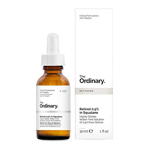 Retinol The Ordinary, 0,5 %, en escualano, 30 ml