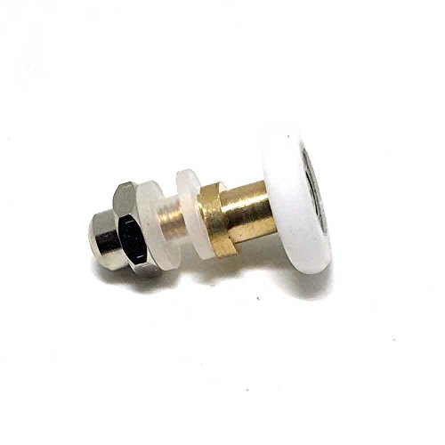 Rodamientos para mampara de baño de 20 mm, 8 unidades