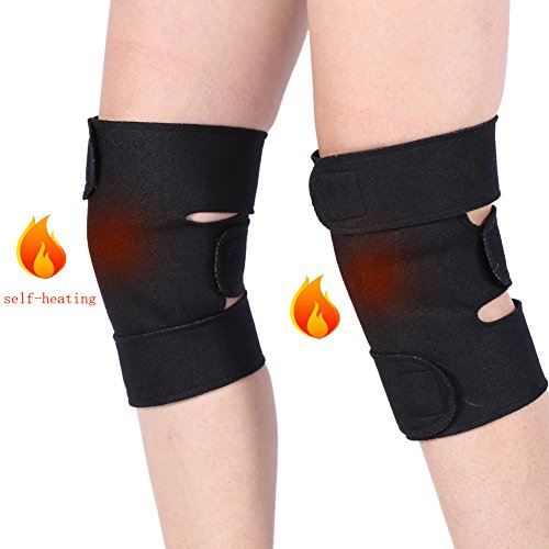 Rodillera Soporte de Compresión, Soporte de Rodilla Ajustable para la Artritis Deportiva, Rótula, Recuperación de Lesiones Articulares, 1 unid