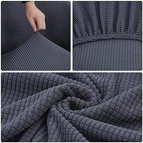 RTSFKFS Cubre Sofá de 1 Plaza Elástica Funda para Sillón sin Brazos, Funda para Silla de Club Funda Reclinable Funda de Sofá Individual Lavable,Modernas Fundas Protectoras para Chesters