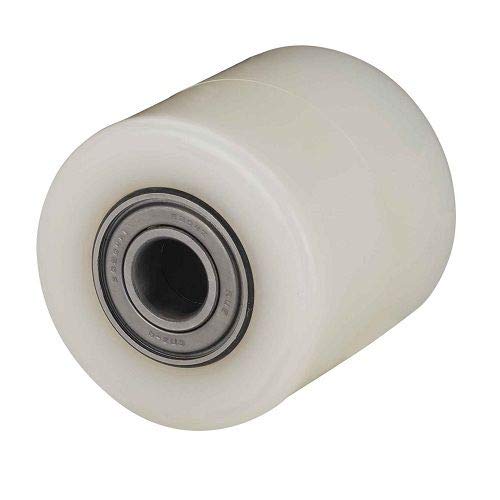 Rueda transpaleta rodillo nylon 82x70 mm 700 Kg Blanco