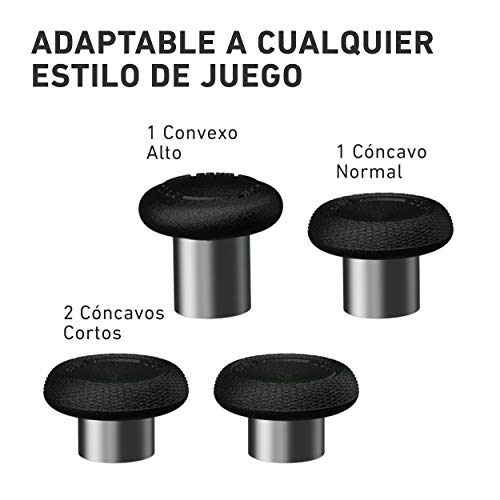 Scuf 503-601-01-001-NA Elite Series 2 Para Xbox Elite Series 2 Joysticks de Adecuado Rendimiento, Paquete de 4, Negro