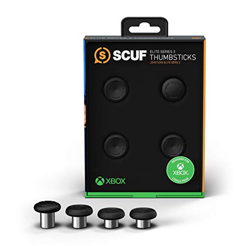Scuf 503-601-01-001-NA Elite Series 2 Para Xbox Elite Series 2 Joysticks de Adecuado Rendimiento, Paquete de 4, Negro