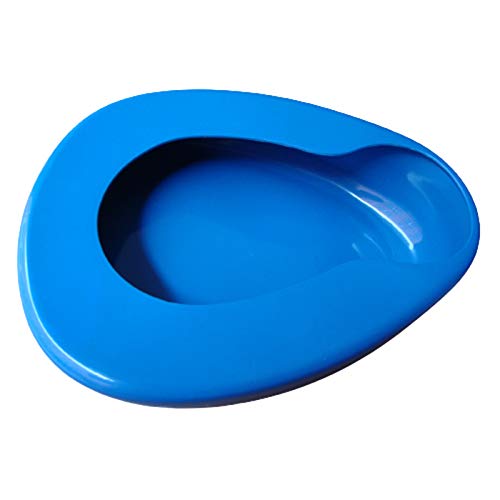 Sharplace Bacinilla azul portátil para Mujeres Hombres ancianos hembra masculina en cama paciente