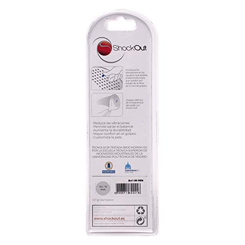 ShockOut Padel Dampers - Sistema antivibración para palas de pádel, Arancione