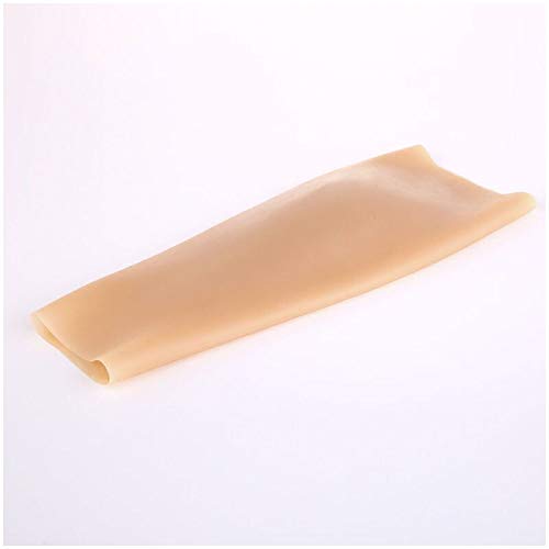 Silicona brazo falso becerro manga - Funda de silicona becerro de engorde - falso realista del brazo Becerro - Brazo de Becerro cicatriz tatuaje Marca de nacimiento de oscurecimiento (1pcs),Arm 1pairs
