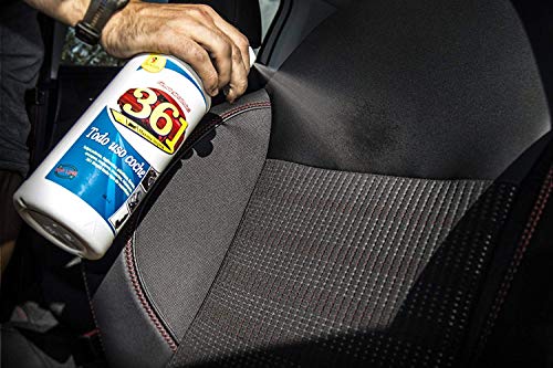 Sisbrill 361 Todo Uso Coche - Limpiador Interior y Exterior del Vehículo - Tapicería, Salpicadero, Cuero, Mosquitos - 750 ml