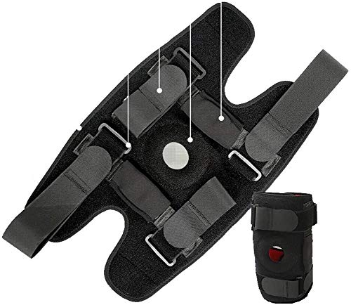 SJKZ Rodilla Apoyo de la Ayuda de la Manga de compresión - for Dolor de Las articulaciones, Artritis, tendinitis, Correr, se Pone en Cuclillas, Deportes, estabilizando 1Pcs Luz 1023