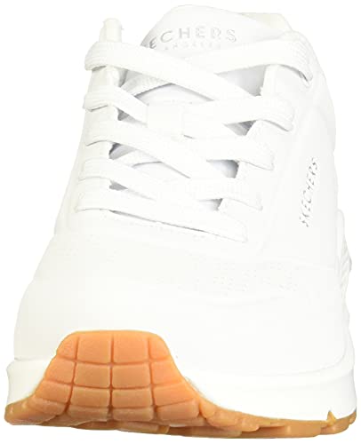 Skechers Uno- Stand On Air, Zapatillas Mujer, Blanco White Wht, 38 EU