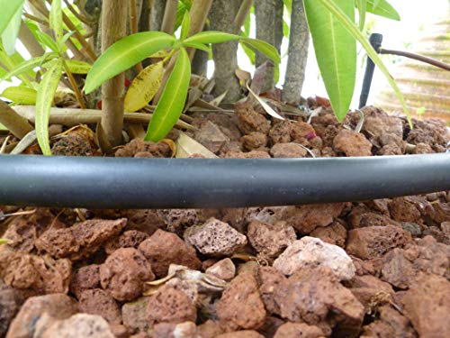 S&M 012426 012426-Manguera de Polietileno riego, 25 x 6 atm-50 m, Color Negro, 54.00x54.00x18.00 cm