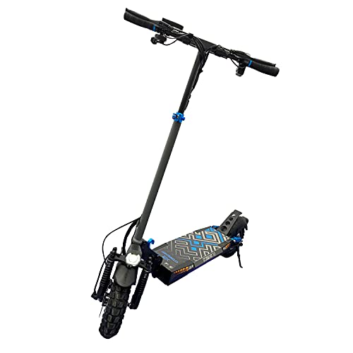 SMARTGYRO Crossover Dual X2 - Patinete Eléctrico con tracción Total,1600 W, 2 Motores de 800 W, 3 velocidades, 45 Km de autonomía, Doble Amortiguador, Intermitentes, Vel. Máxima de 25 Km/h
