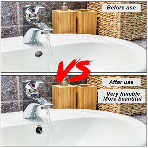 SNAGAROG 10pcs Anillo de rebose de fregadero Lavabo de baño Anillo de desagüe de desagüe Tapa de desagüe de desagüe Tapa Insertar en el orificio Repuestos Repuesto para tocador de cocina de baño
