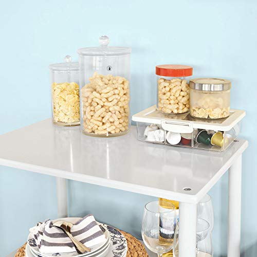 SoBuy Carrito de Cocina, Estante de Cocina, Estante con Ruedas, Estantería de Cocina, FRG12-W, ES