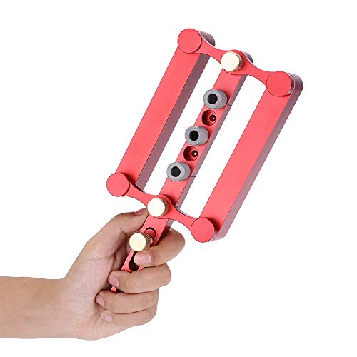 Socialme-eu Plantilla de Centrado Autocentrante Taladro Agujero Guía de Perforación Herramientas de Perforación Precisa de Carpintería de Bricolaje 6/8 /10mm