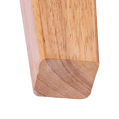 Sofá Pies De Madera, Paquete De 4 Patas De Madera para Muebles, Patas De Repuesto para Muebles, Sofá Pies De Madera para Sillón, Sillón Reclinable, Mesa De Centro, Aparador(6cm)