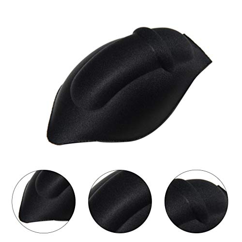 SOIMISS Los Hombres Agrandan La Almohadilla de La Bolsa del Pene Que Mejora El Bulto Ropa Interior Taza Almohadilla de Esponja Traje de Baño Acolchado Natación Breve Posavasos Negro