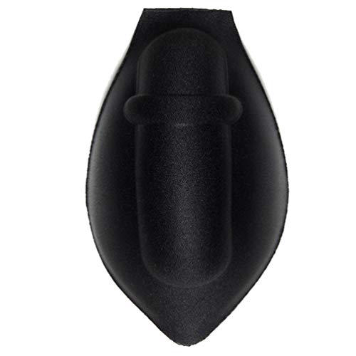 SOIMISS Los Hombres Agrandan La Almohadilla de La Bolsa del Pene Que Mejora El Bulto Ropa Interior Taza Almohadilla de Esponja Traje de Baño Acolchado Natación Breve Posavasos Negro