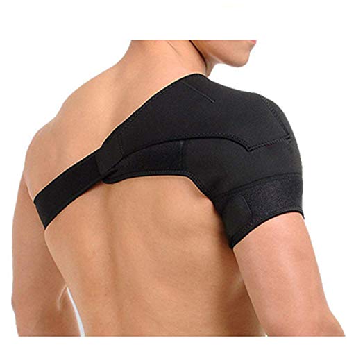 Soporte de hombro ajustable para hombro para manga de compresión de hombro izquierdo y derecho para prevención de lesiones, articulación de CA dislocada, tendinitis, fractura, esguince, dolor