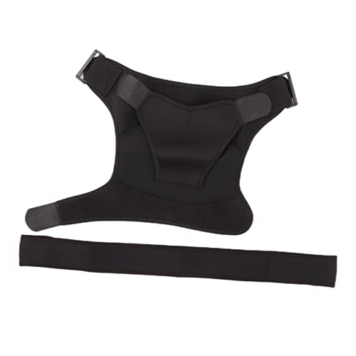 Soporte de hombro con almohadilla de presión para hombres y mujeres, soporte de hombro ajustable para manguito rotador roto, tendinitis, dislocación, articulación AC, bursitis, desgarro del labrum, do