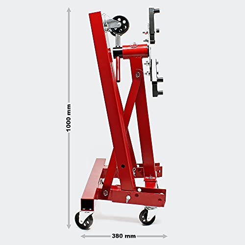 Soporte de motor de hasta 900 kg elevador de motores gato de garras