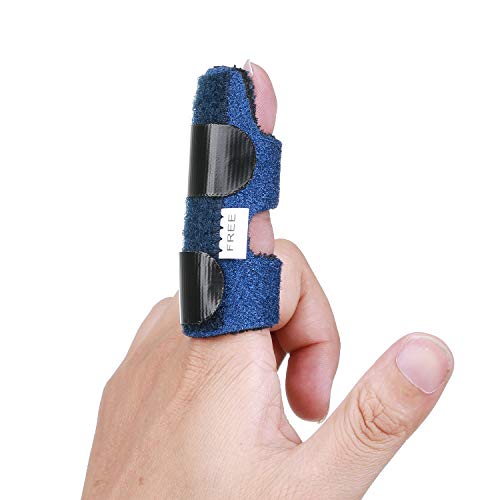 Soporte Para Férula Dedo Soporte Para Férula Para Fisión Del Dedo Fijador Ajustable Para Dedo Para Liberación Del Tendón Fije El Dedo, Férula Para Férula Con Soporte De Aluminio Para Aliviar El Dolor