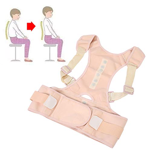 Soporte Recto para la Espalda, Corrector de Posición, Cinturón de Soporte de Espina Invisible Corsé Ortopédico Cintura Ortopédica Soporte de Hombro Cinturón de Soporte de Espalda(2XL)