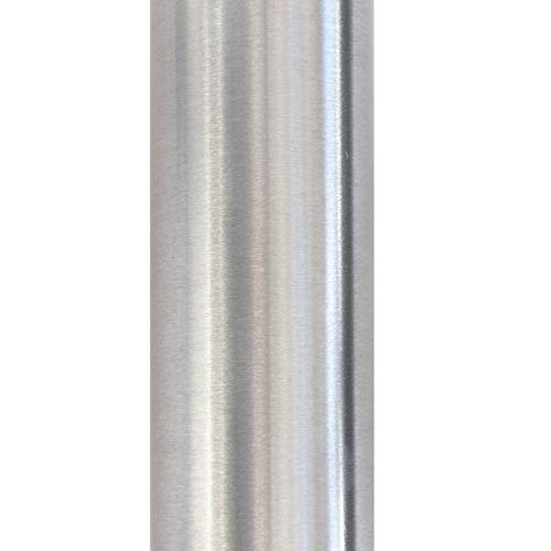 sossai® Standard Patas de mesa STBGS | regulable en altura | Diseño: acero inocidable, cepillado | 4 piezas | Altura: 82 cm (820 mm) ajustable + 2cm | Accesorios de montaje incluidos