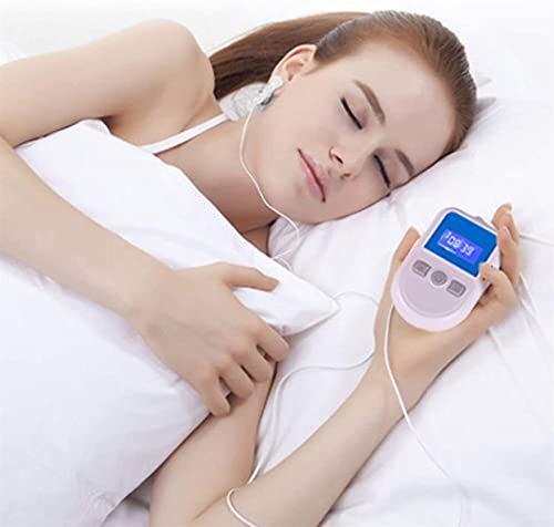 SSSW Dispositivo de Tratamiento de insomnio, Ces Nuevo estimulador de Terapia eléctrica del Cerebro, Alivia la ansiedad, Libera estrés y Mejora la Calidad del sueño
