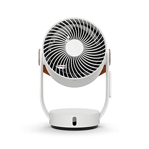 Stadler Form Leo - ventilador 3D con función de giro horizontal y vertical, gran alcance de hasta 8 m, color blanco con mando a distancia