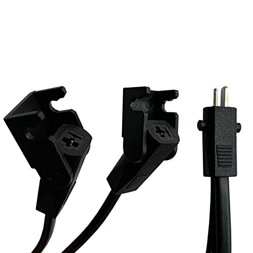 STAIGO Elektrischer Lehnstuhl 2 Poliges Splitter Kabel Y-Splitterkabel Zum Anschließen Von 2 Motoren an 1 Netzteil für Das Netzteil Des Elektrischen Lehnstuhls