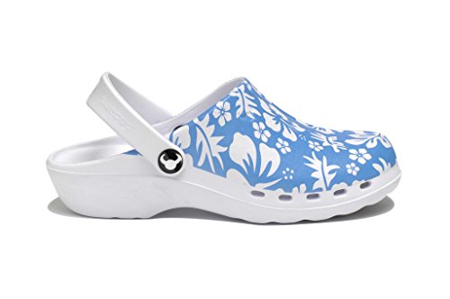 Suecos® Oden Midsummer - Zueco con diseño ergonómico y utraligero, (Multicolor 17), 38 EU