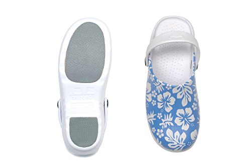 Suecos® Oden Midsummer - Zueco con diseño ergonómico y utraligero, (Multicolor 17), 38 EU