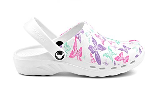 Suecos® Oden Midsummer - Zueco con diseño ergonómico y utraligero, (Multicolor 22), 36 EU