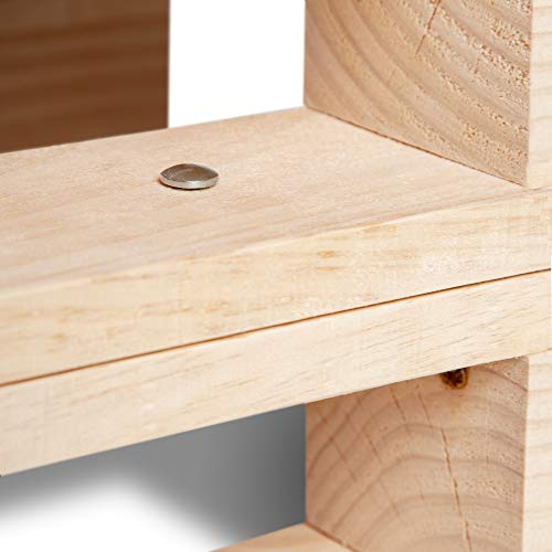 SUENOSZZZ-ESPECIALISTAS DEL DESCANSO Sofa PALETS Madera para Jardin sin Barniz, Sillón Palet sin Cojines. Palets Europeos con Respaldo y Asiento, Sofás para Patio, Palet Chill out