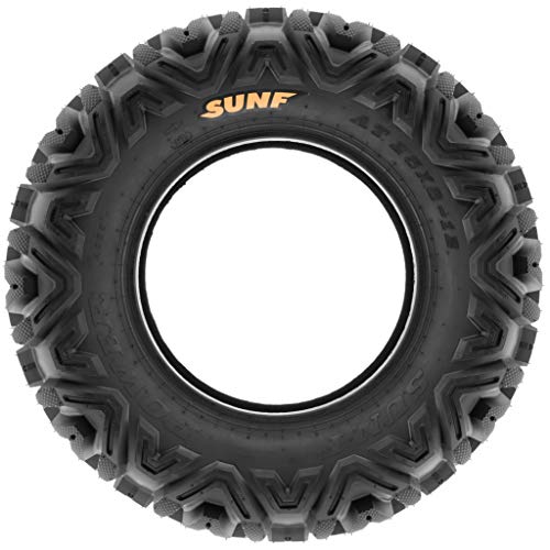 SunF A033 25x8-12 & 25x10-12 Quad ATV UTV SxS Neumáticos Power I All Terrain Neumáticos con permiso de circulación 6PR TL E, juego de 4 unidades