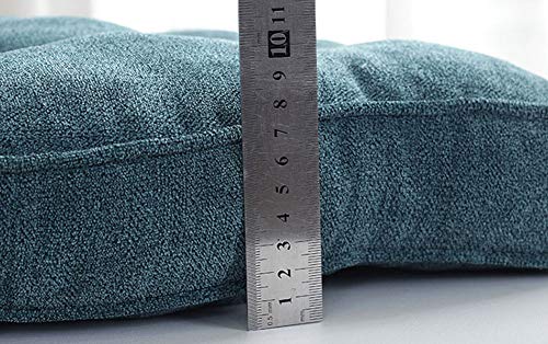 sunshinelh Cojín elevador para sillón, cojín cuadrado con apoyo de 10 cm de grosor, cojín de algodón suave para personas mayores, postoperatorios y embarazadas (Khaki, 50 x 50 x 10 cm)